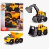 Børn DickieToys Legetøj Til Børn På 0-10 År|Legetøjsbiler & -Fartøjer>Dickie Toys Volvo Byggekøretøjerer 3-Pak