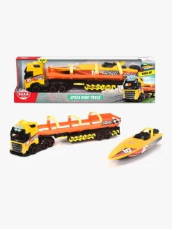 DickieToys Legetøjsbiler & -Fartøjer*Dickie Volvo Sea Race Lastbil Sort/Orange/Gul