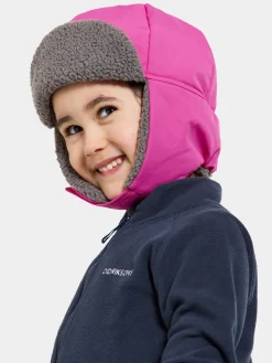 Didriksons Tilbehør|Vintertøj*Biggles Hue, Plastic Pink Lyserød