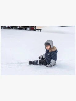 Børn Didriksons Biggles Refleksvanter, Salt Dark Blue