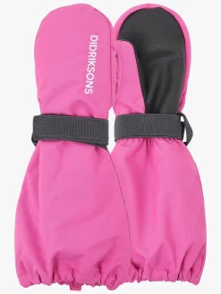 Didriksons Tilbehør|Vintertøj*Biggles Vanter, Sweet Pink Lyserød/Sort