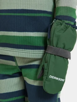 Børn Didriksons Biggles Zip Vanter, Pine Green
