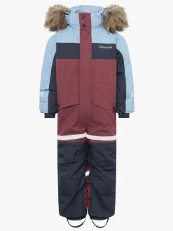 Børn Didriksons Overtøj></noscript>Bjärven Flyverdragt, Anemon Red