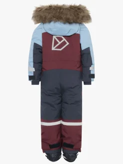 Børn Didriksons Overtøj></noscript>Bjärven Flyverdragt, Anemon Red