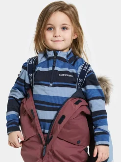 Børn Didriksons Overtøj></noscript>Bjärven Flyverdragt, Anemon Red