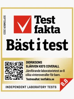 Didriksons Overtøj*Bjärven Flyverdragt, Dusty Lime Grøn/Blå