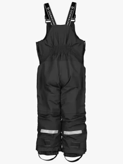 Børn Didriksons Termotøj|Vintertøj>Bjärven Overtræksbukser, Black