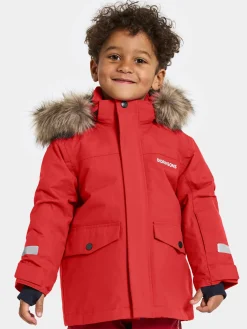 Didriksons Vintertøj*Bjärven Vinterjakke, Pomme Red