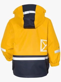 Børn Didriksons Regntøj></noscript>Boardman Foret Regnsæt, Oat Yellow