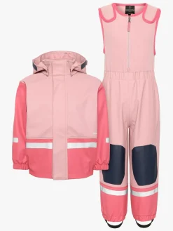 Børn Didriksons Regntøj>Boardman Foret Regnsæt, Soft Pink