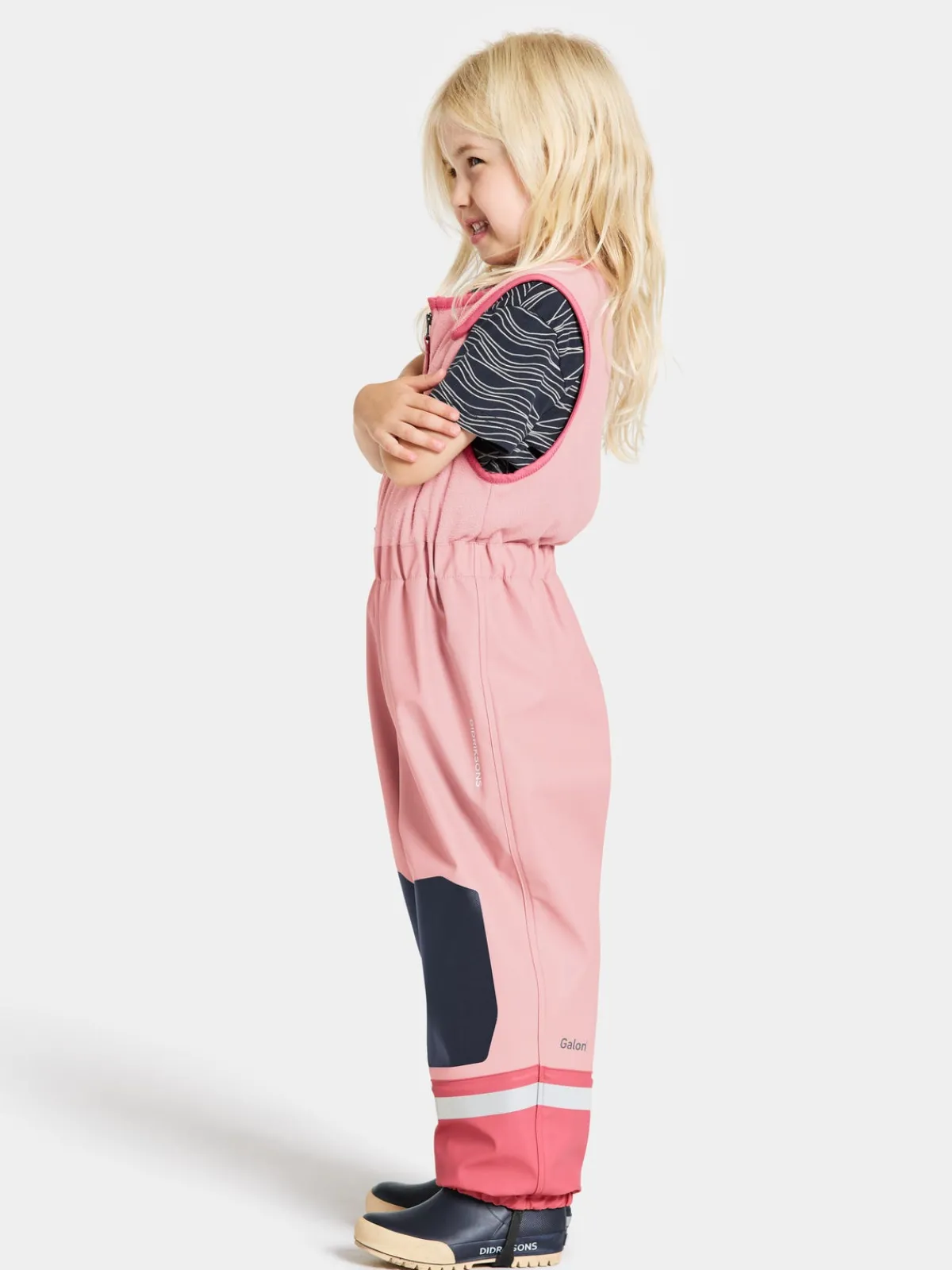 Børn Didriksons Regntøj>Boardman Foret Regnsæt, Soft Pink