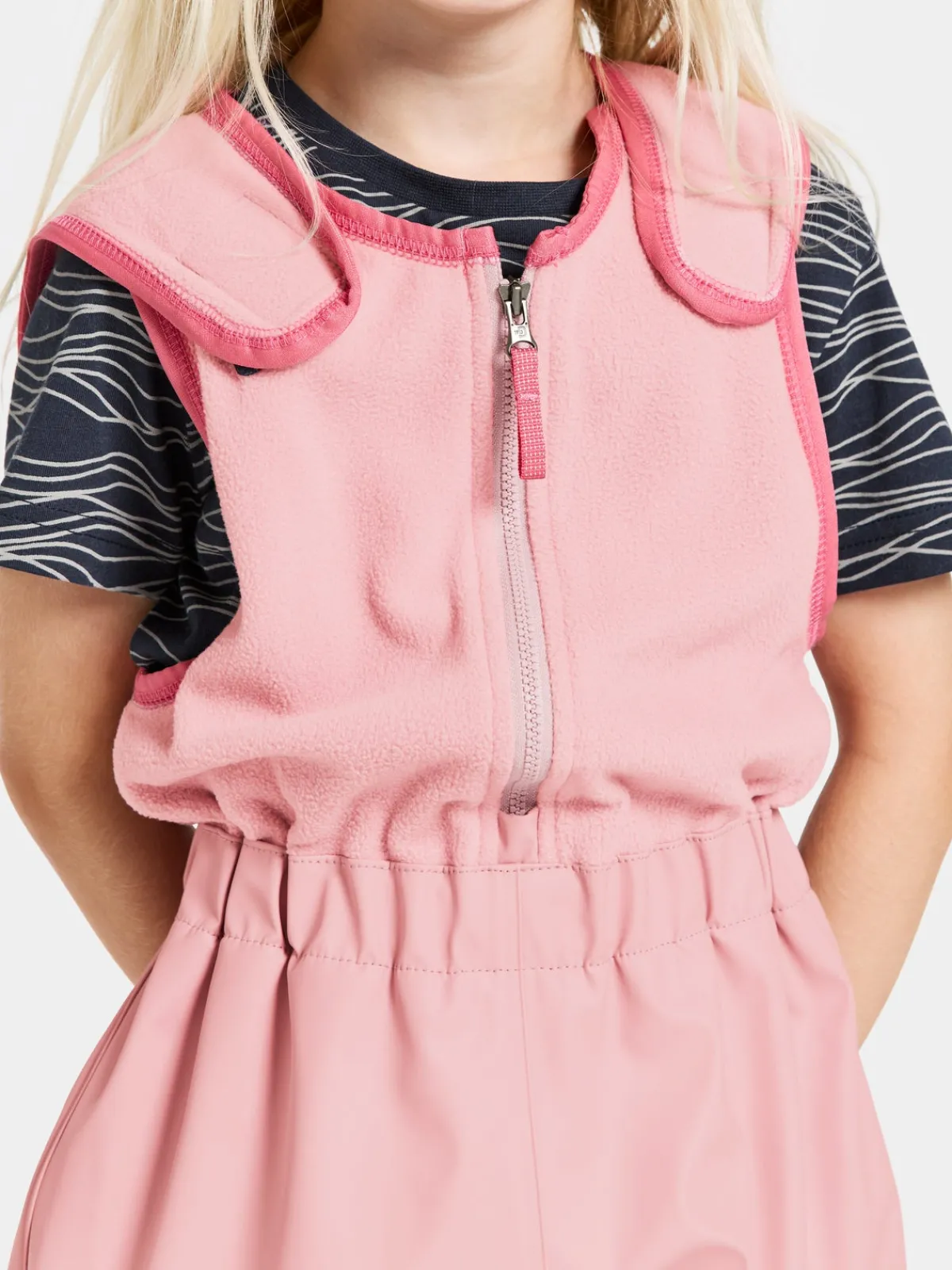 Børn Didriksons Regntøj>Boardman Foret Regnsæt, Soft Pink