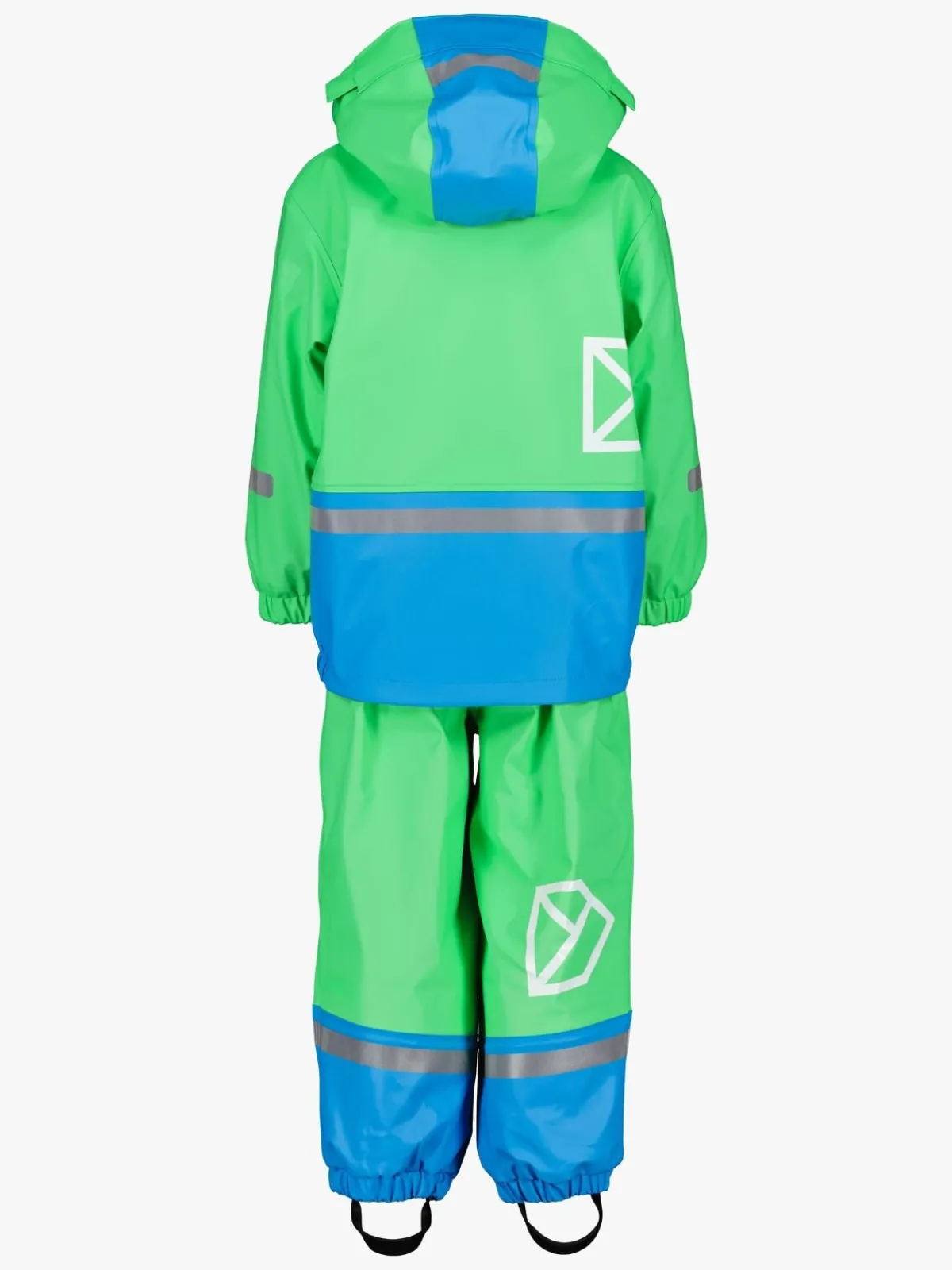 Børn Didriksons Regntøj>Boardman Foret Regnsæt, Frog Green