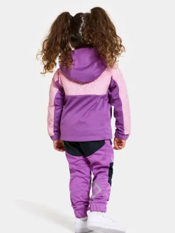Børn Didriksons Briska Hybridjakke, Tulip Purple