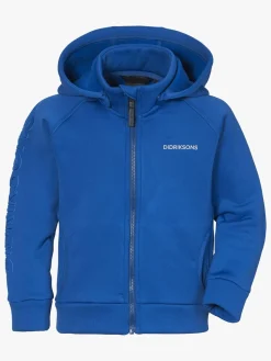 Børn Didriksons Corin Powerstretch Trøje, Classic Blue