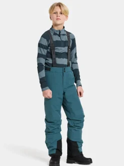 Børn Didriksons Termotøj|Vintertøj>Dacit Overtræksbukser, Star Blue