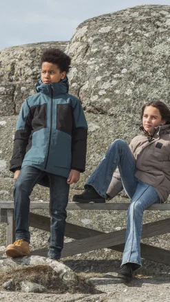 Børn Didriksons Dolomit Vinterjakke, Star Blue