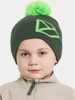 Didriksons Tilbehør|Vintertøj*Dropi Hue, Pine Green