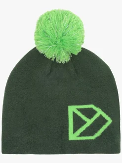 Didriksons Tilbehør|Vintertøj*Dropi Hue, Pine Green