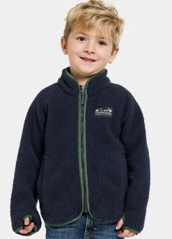 Børn Didriksons Gibbs Fleecetrøje, Navy