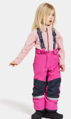 Børn Didriksons Termotøj|Vintertøj>Idre Overtræksbukser, Plastic Pink