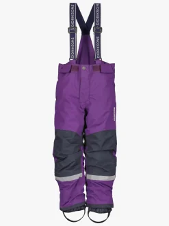 Didriksons Termotøj|Vintertøj*Idre Overtræksbukser, Royal Purple Lilla/Sort