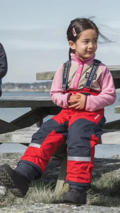 Børn Didriksons Idre Overtræksbukser, Pomme Red