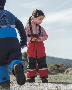 Børn Didriksons Idre Overtræksbukser, Pomme Red