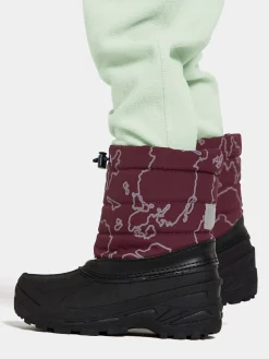 Didriksons Støvler & Vinterstøvler*Lumi Vinterstøvler, Grundsund Wine Rød/Sort