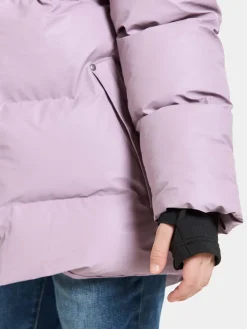 Didriksons Vintertøj*Mega Vinterjakke, Dusty Lilac Lilla
