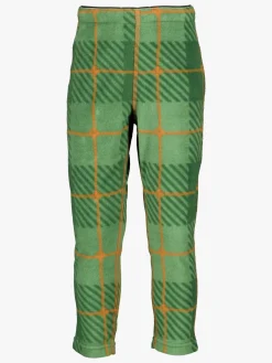 Didriksons Fleecetøj*Monte Fleecebukser, Termos Pine Green Grøn/Orange