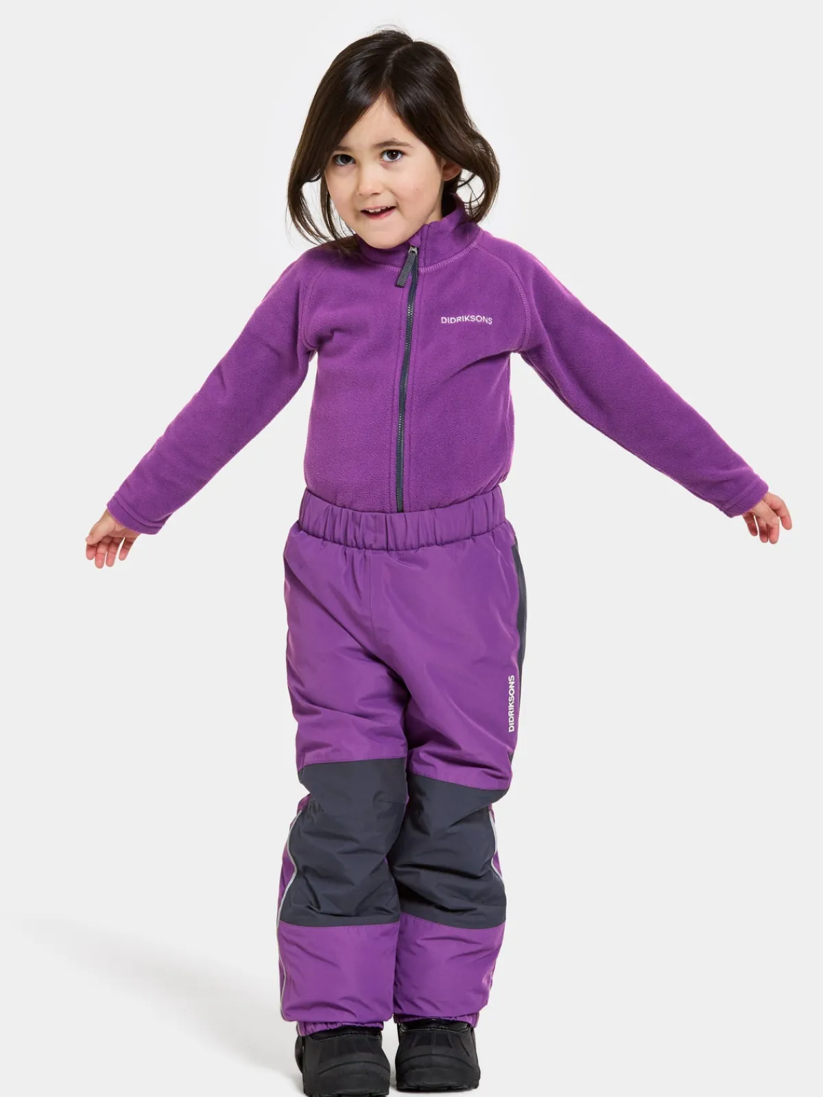 Børn Didriksons Narvi Overtræksbukser, Royal Purple