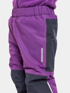 Børn Didriksons Narvi Overtræksbukser, Royal Purple