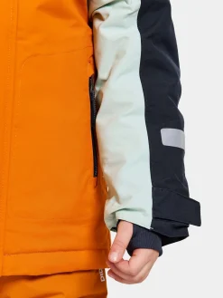Didriksons Vintertøj*Neptun Vinterjakke, Orange Jam Blå/Orange