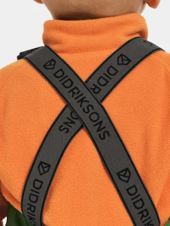 Didriksons Vintertøj*Polarbjörnen Overtræksbukser, Termos Pine Green Grøn/Orange