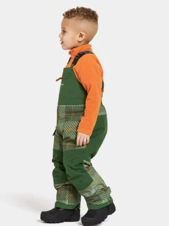 Didriksons Vintertøj*Polarbjörnen Overtræksbukser, Termos Pine Green Grøn/Orange