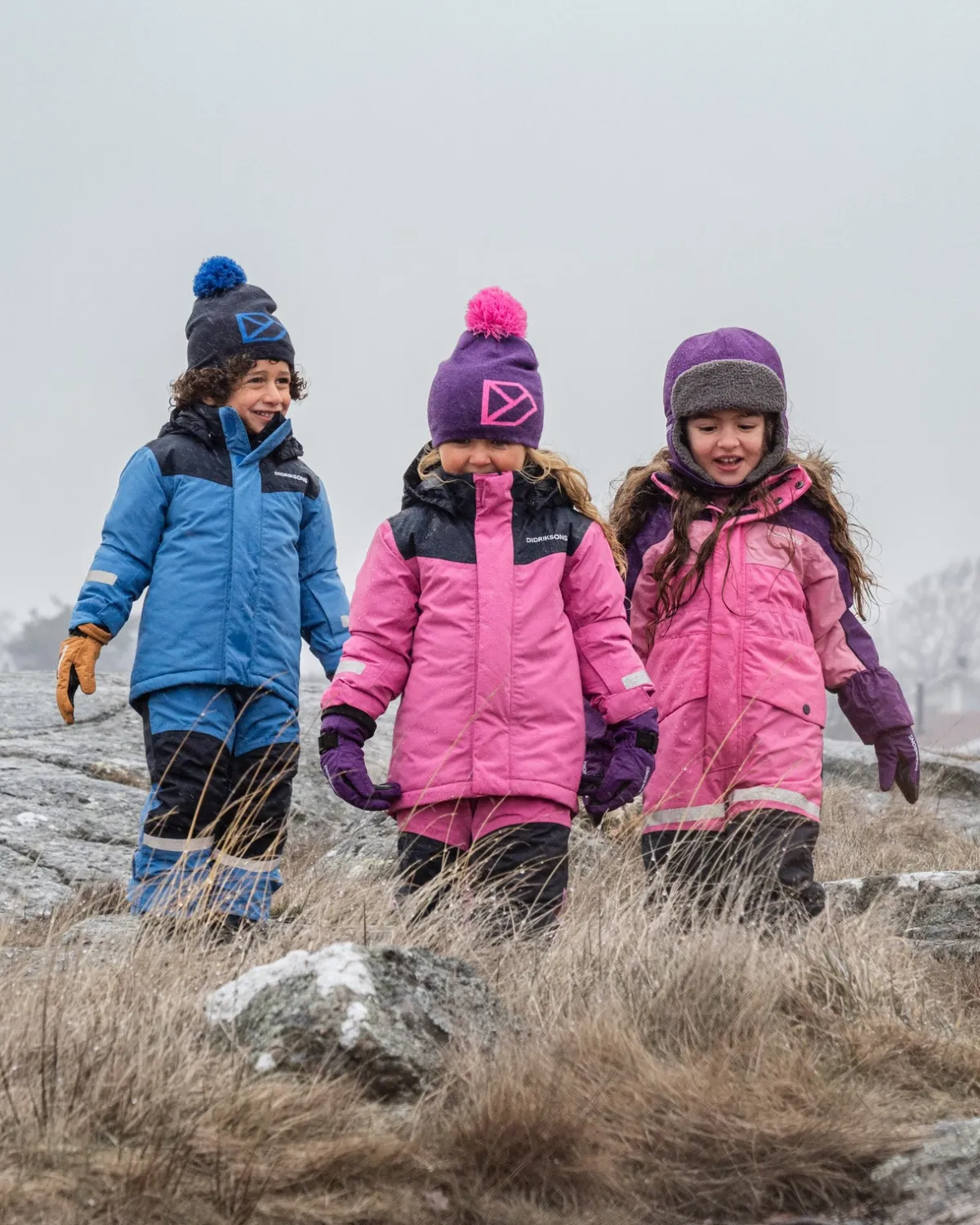 Didriksons Vintertøj*Skare Skisæt, Sweet Pink