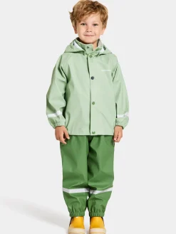 Didriksons Regntøj*Slaskeman Regnsæt, Light Algae Green