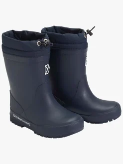 Børn Didriksons Slush Forede Gummistøvler, Navy