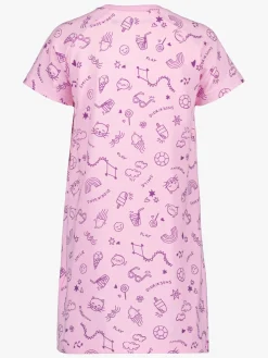 Børn Didriksons Kjoler & Tunikaer>Smultron Kjole, Doodle Orchid Pink