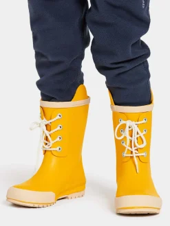 Børn Didriksons Gummistøvler>Splashman Gummistøvler, Oat Yellow