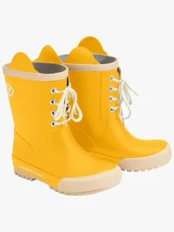 Børn Didriksons Gummistøvler>Splashman Gummistøvler, Oat Yellow