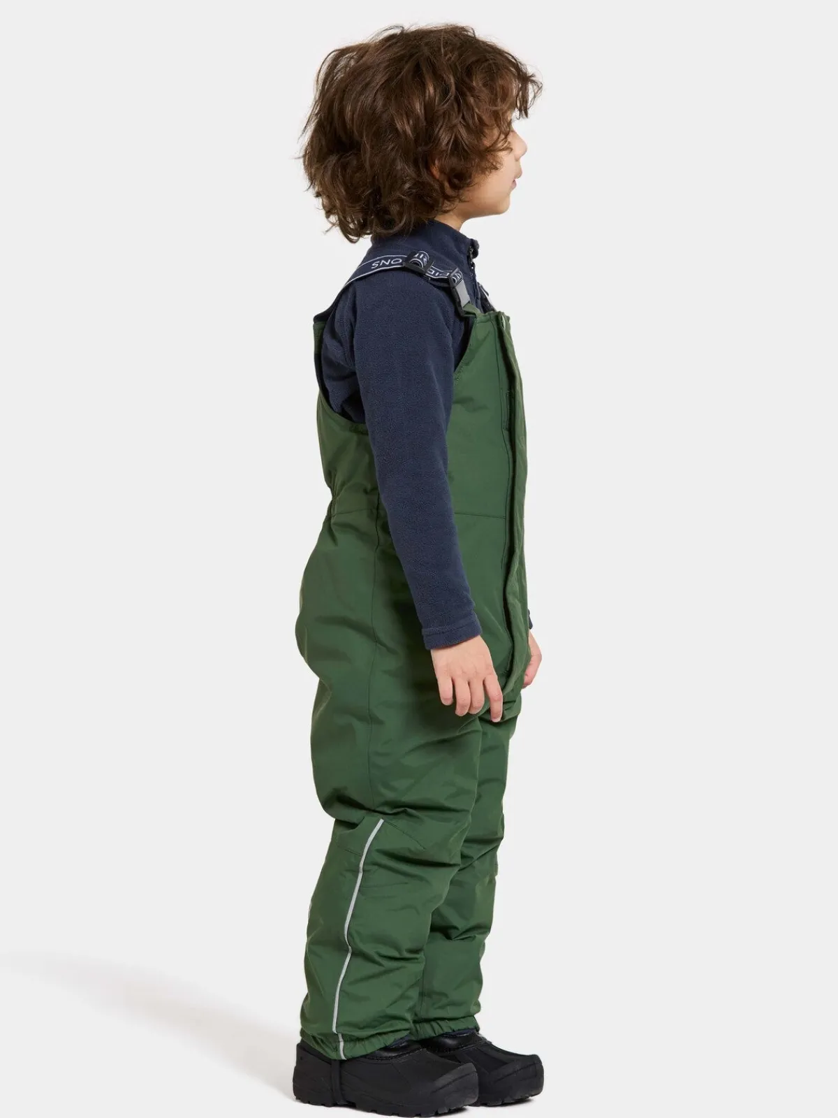 Børn Didriksons Tarfala Overtræksbukser, Pine Green