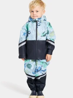 Didriksons Regntøj*Waterman Regnsæt, Ocean Multi Blue