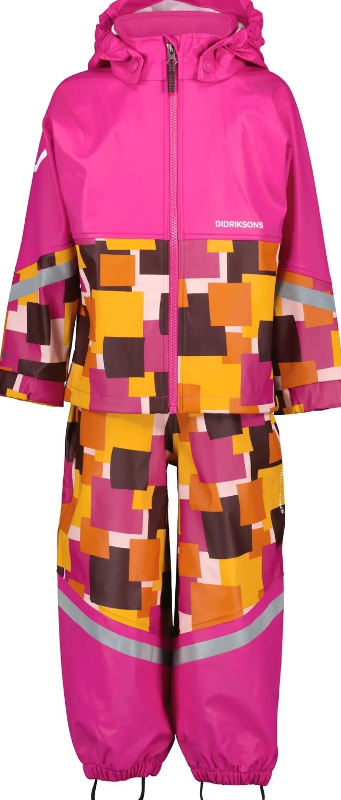 Børn Didriksons Regntøj>Waterman Regnsæt, Notes Pink