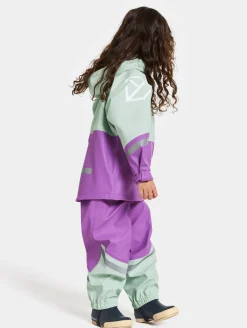 Børn Didriksons Regntøj>Waterman Regnsæt, Pale Mint