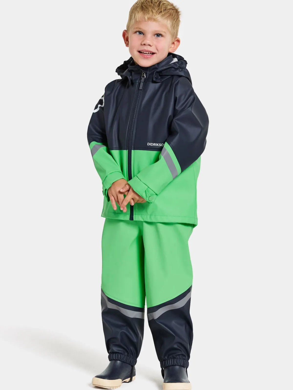 Børn Didriksons Waterman Regnsæt, Navy