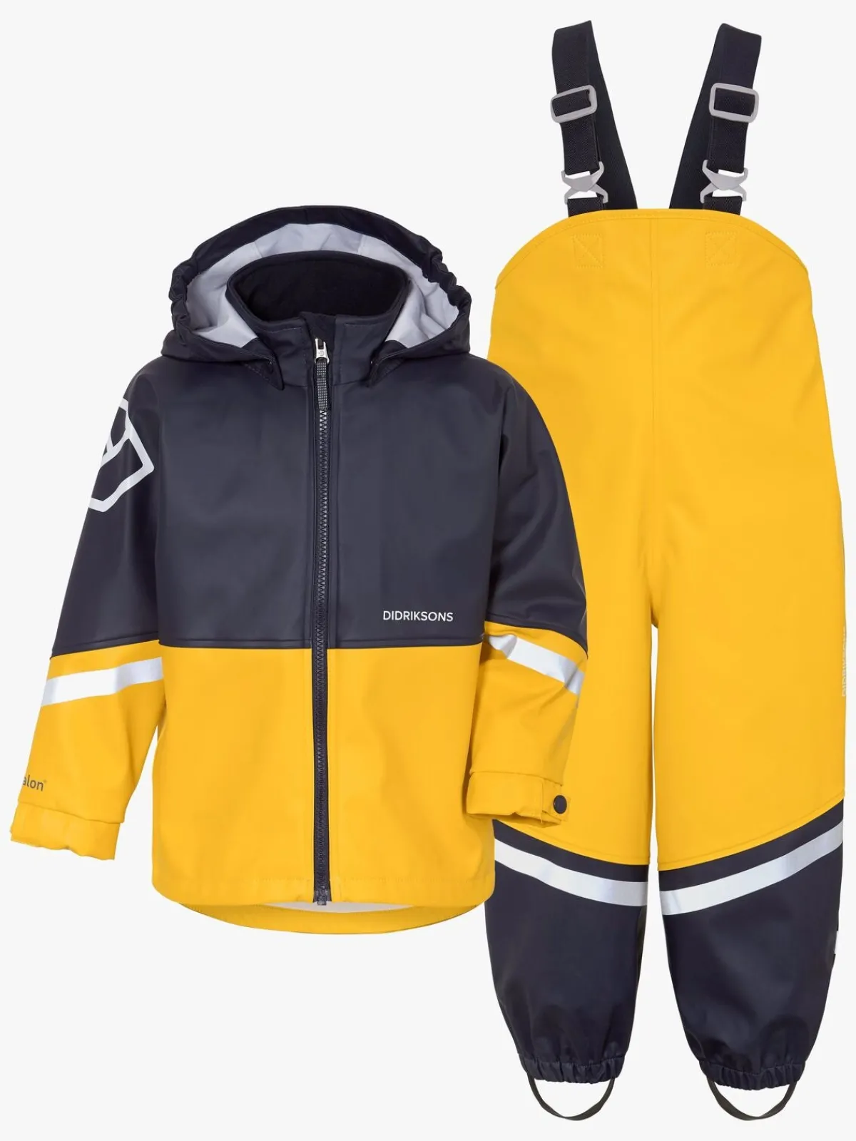 Børn Didriksons Regntøj>Waterman Regnsæt, Oat Yellow