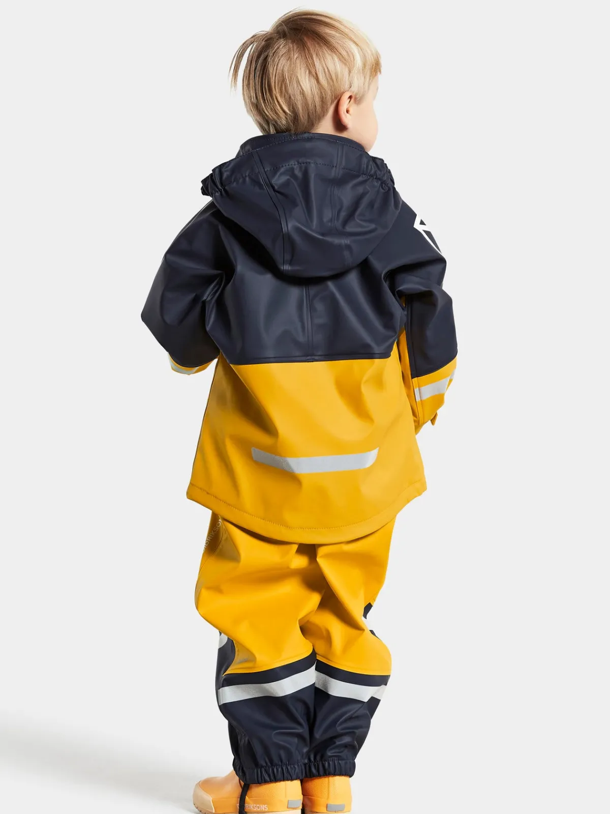 Børn Didriksons Regntøj>Waterman Regnsæt, Oat Yellow
