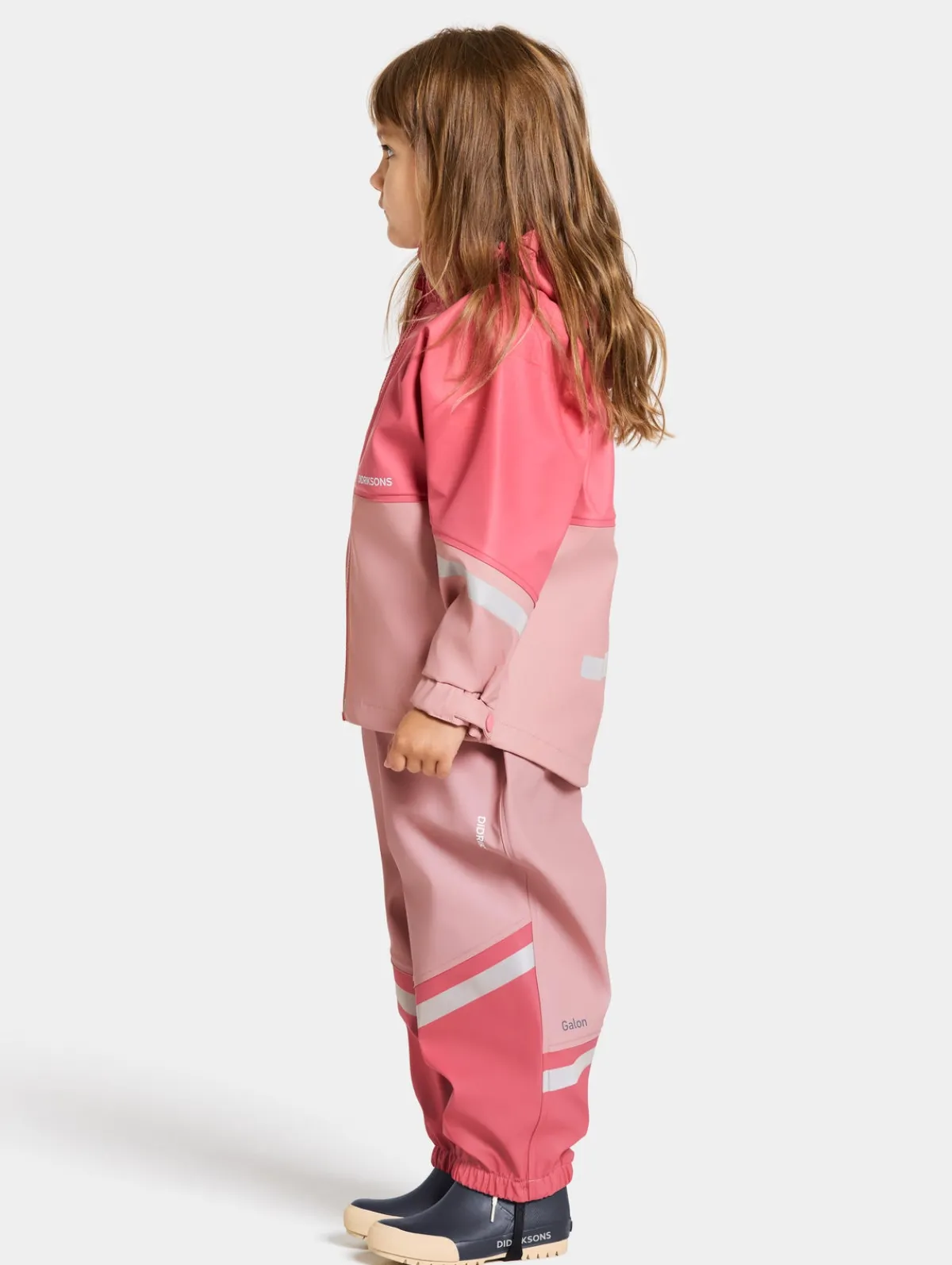 Børn Didriksons Regntøj>Waterman Regnsæt, Soft Pink